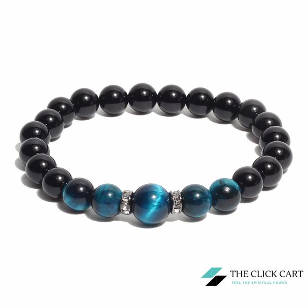 TCC™ Natural Blue Tiger Eye Bracelet For Health & Peace